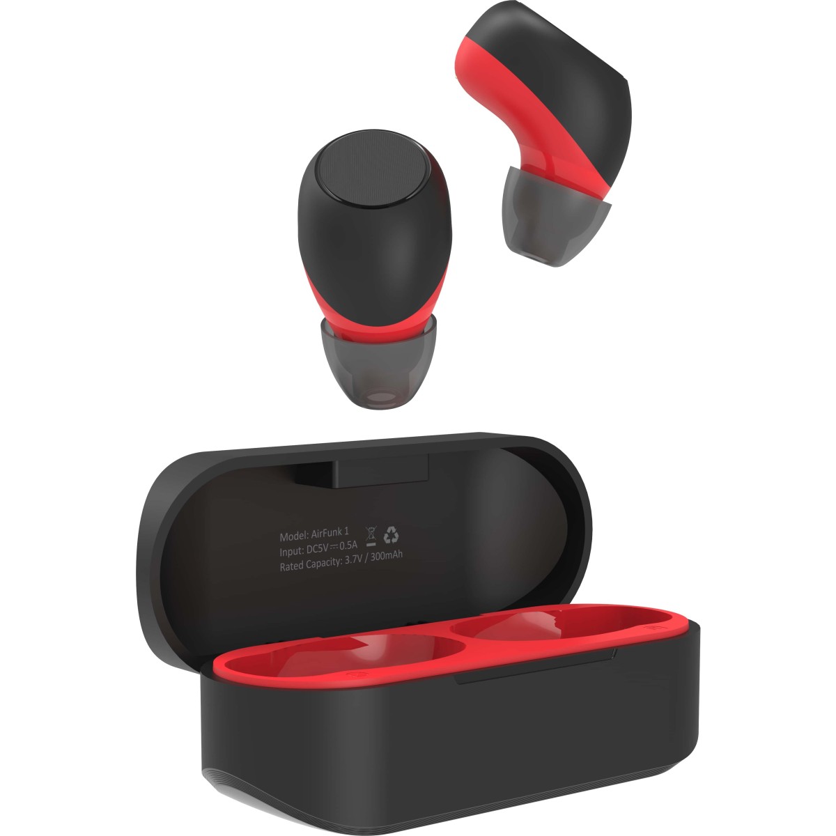 Micromax AirFunk 1 Bluetooth Headset  (Black, True Wireless)