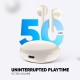 Mivi DuoPods F50 white
