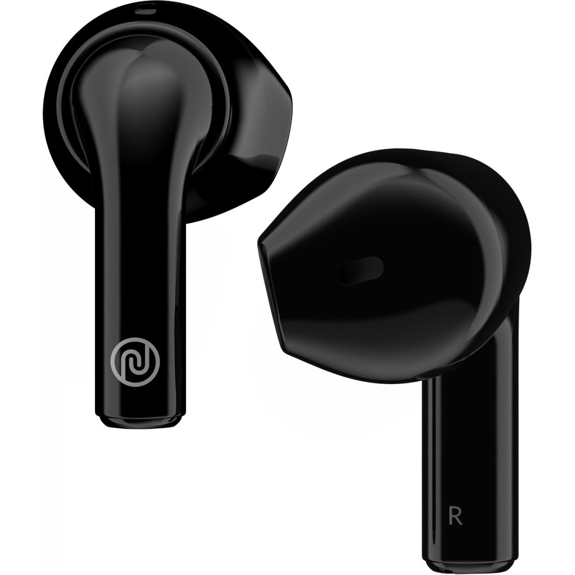 Noise Air Buds Mini with 15 Hours Playtime Tru Bass-Technology-and-HyperSync-Bluetooth-Headset-Jet-Black