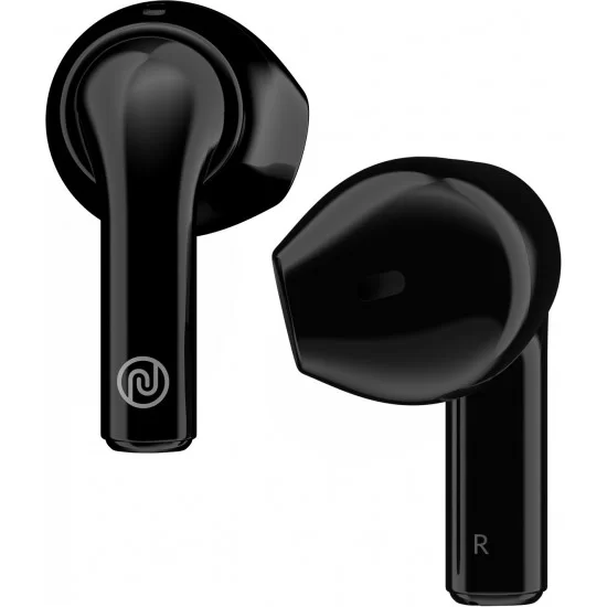 Noise Air Buds Mini with 15 Hours Playtime Tru Bass Technology and HyperSync Bluetooth Headset Jet Black