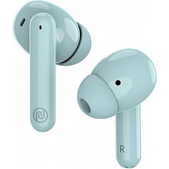 Noise Air Buds Pro with Active Noise Cancellation Quad Mic Transparency Mode Celeste Blue True Wireless 