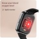 Noise ColorFit Brio Smartwatch (Black Strap, Regular)