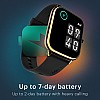 Noise Icon 3 Bluetooth Calling with 1.91" display, Metallic finish, AI Voice Assistant Smartwatch (Black Strap, Regular)