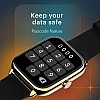 Noise Icon 3 Bluetooth Calling with 1.91" display, Metallic finish, AI Voice Assistant Smartwatch (Black Strap, Regular)