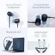 Noise Nerve Pro with upto 35hrs of playtime, ESR, Instacharge and Bluetooth v5.2 Bluetooth Headset   (Cyan Blue, In the Ear)
