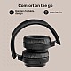 Noise One Wireless Bluetooth Headset  (Soft Black, On the Ear)