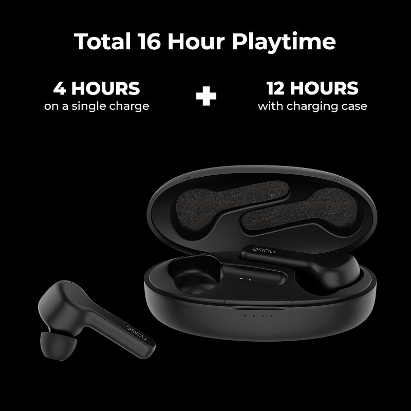 Noise Shots X-Buds Truly Wireless Bluetooth Headset Matte Black