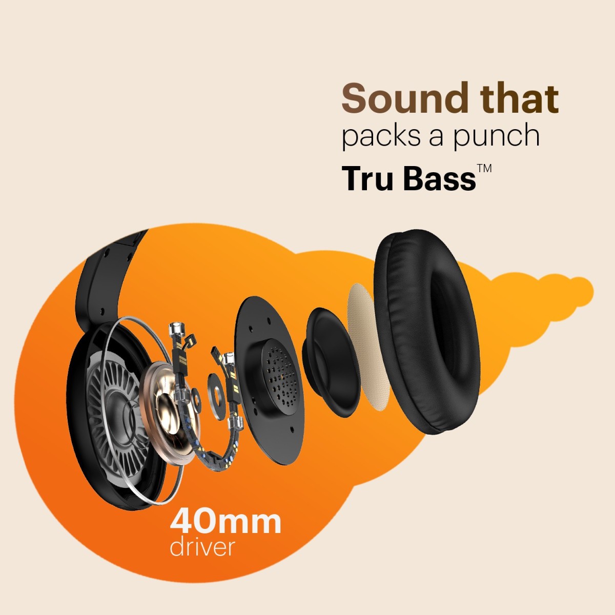 Noise TWO with 50 Hours Playtime, Low latency