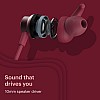 Noise Tune Active Plus Neckband Bluetooth Headset   (Garnet Purple, In the Ear)