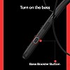 Noise Tune CHARGE Neckband Bluetooth Headset (Jet Black, In the Ear)