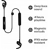 Noise Tune Sport Bluetooth Wireless Sports Earphones Bluetooth Headset (Midnight Black, In the Ear)