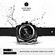 NoiseFit Fusion Hybrid Smartwatch (Black Strap, Free Size)