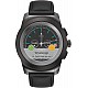 NoiseFit Fusion Hybrid Smartwatch (Black Strap, Free Size)