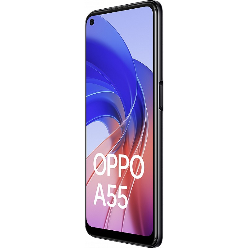  OPPO A55 (Starry Black, 4 GB RAM 64 GB Storage refurbished