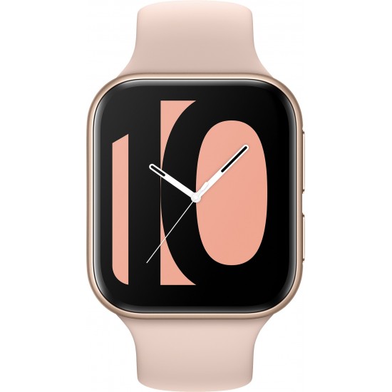 OPPO Watch 41 mm WiFi Smartwatch (Pink Strap, Regular)
