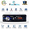 PunkMetal PM-2027-M BLUETOOTH/USB/SD/AUX/FM/MP3 UNIVERSAL Car Stereo   (Single Din)