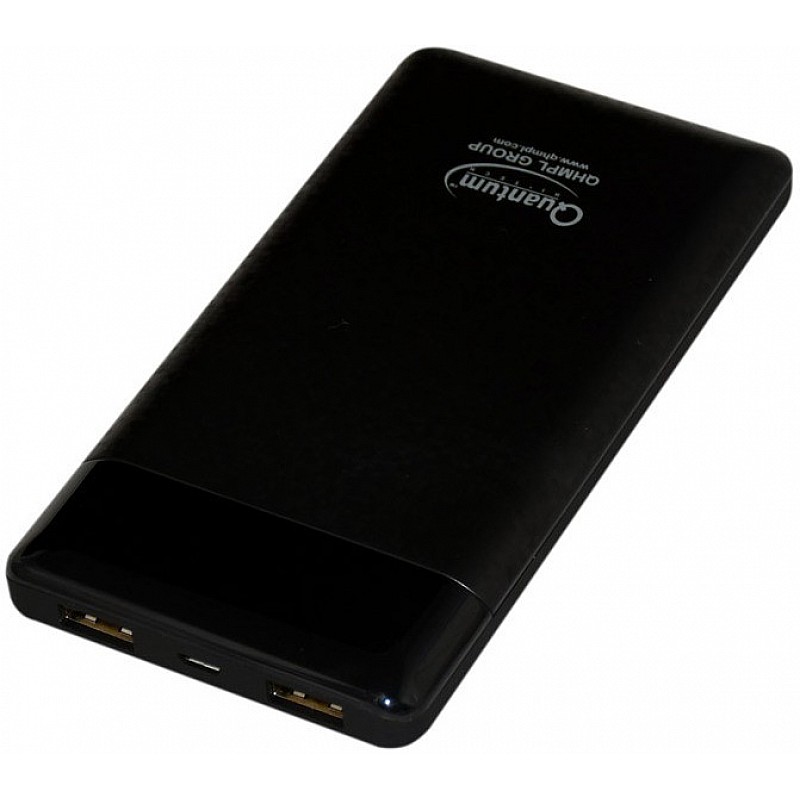 QUANTUM 10000 Power Bank   (Black, Lithium Polymer)