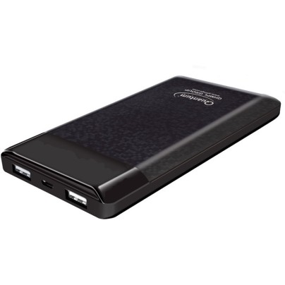 QUANTUM 10000 Power Bank (Black, Lithium Polymer) QUANTUM 10000 Power Bank (Black, Lithium Polymer)