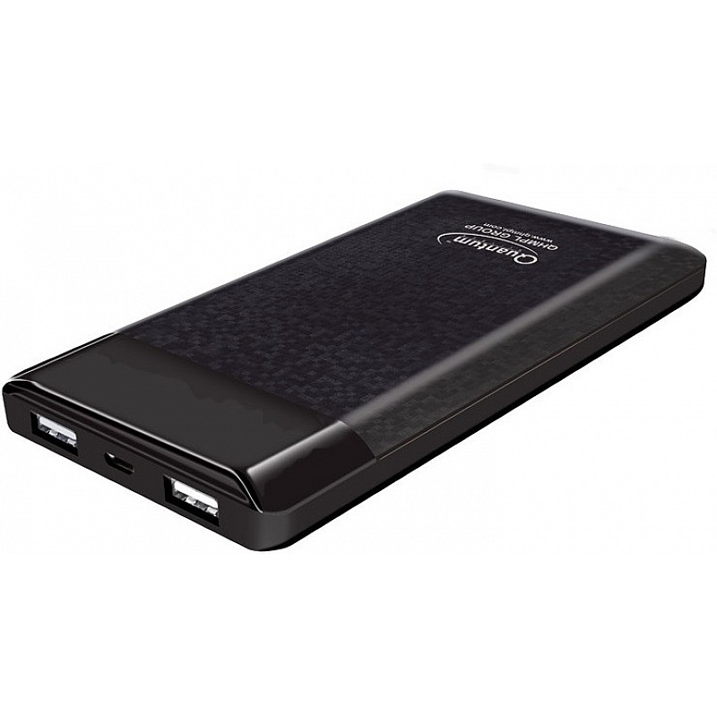 QUANTUM 10000 Power Bank   (Black, Lithium Polymer)