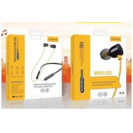 REALME BL-R2 Bluetooth Headset (Yellow, In the Ear)