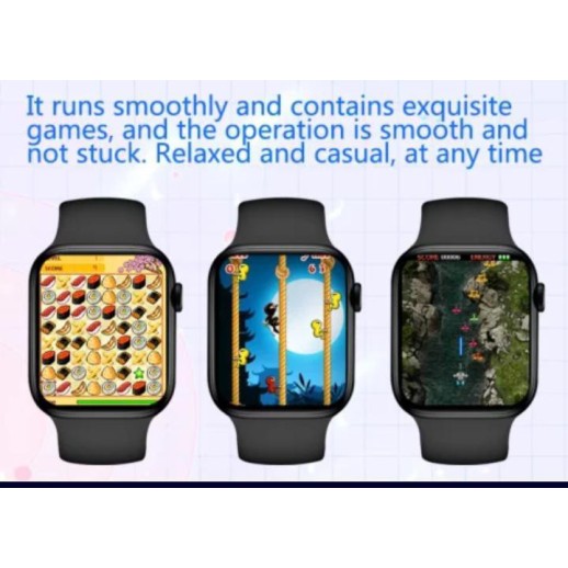 AIRTREE t100 plus smartwatch Series 7 Smartwatch (Black Strap, Free Size) AIRTREE t100 plus smartwatch Series 7 Smartwatch (Black Strap, Free Size)