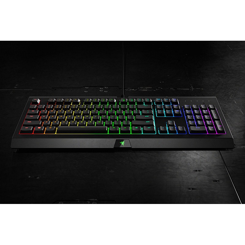 Razer Cynosa Chroma Multi-color Membrane Wired USB Gaming Keyboard   (Black)