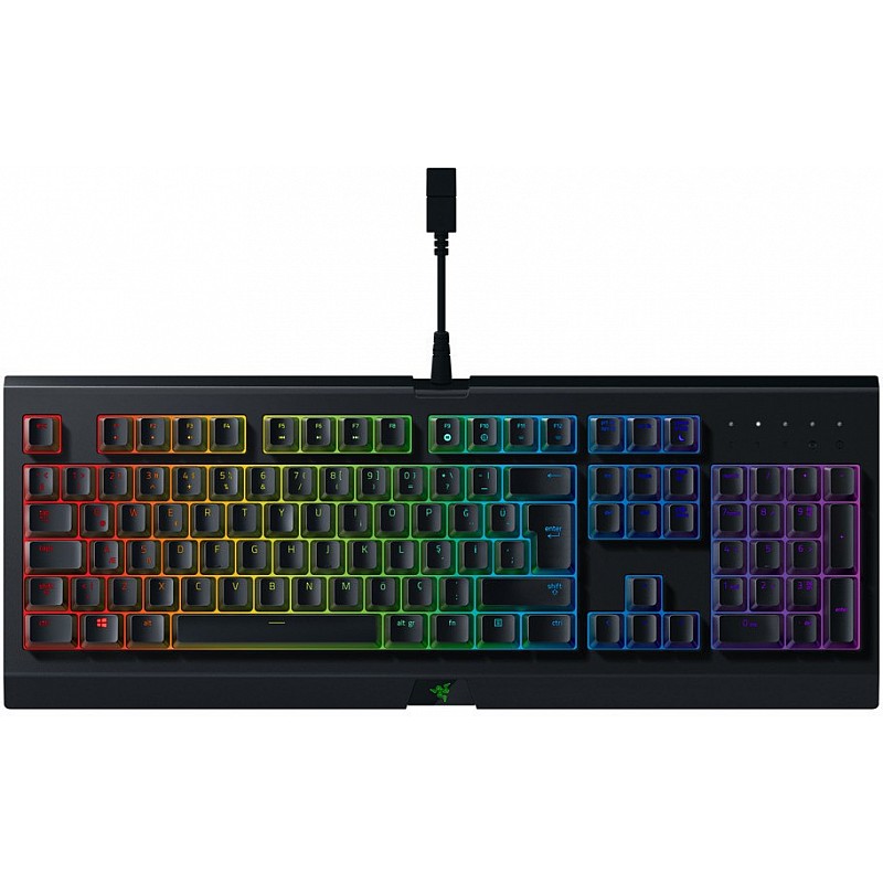 Razer Cynosa Chroma Multi-color Membrane Wired USB Gaming Keyboard   (Black)