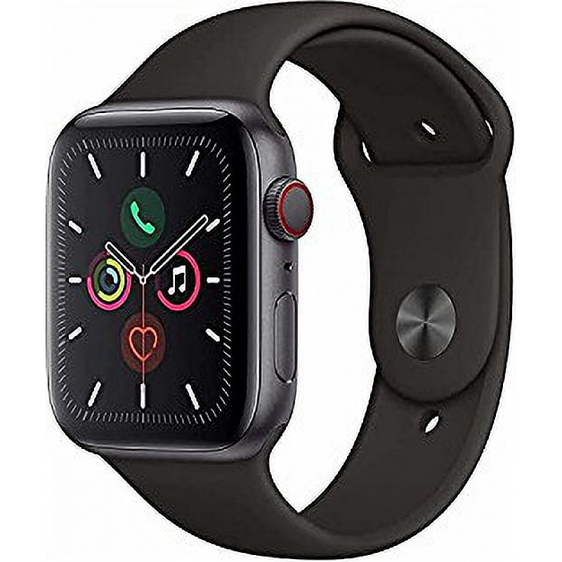 AIRTREE  K17 Smart Watch SERIES APPL logo on/off Support Bluetooth, Call, Health Sport Smartwatch   (Black Strap, FREE SIZE)