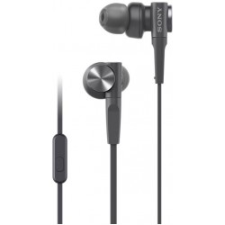  Sony XB55AP Wired Headset   (Black, In the Ear)