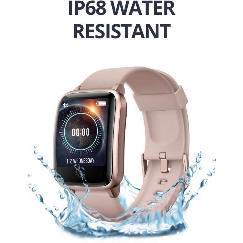 Syska SW100 Smartwatch (Gold Strap, Free Size) Syska SW100 Smartwatch (Gold Strap, Free Size)