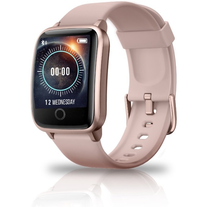 Syska SW100 Smartwatch (Gold Strap, Free Size) Syska SW100 Smartwatch (Gold Strap, Free Size)