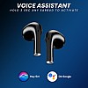  WeCool Moonwalk M3 True Wireless Bluetooth Earbuds with 30 Hrs Playtime and 13mm driver Bluetooth Headset   (Black, True Wireless)