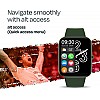 alt Hype 1.83" HD Display BT Calling, AI VoiceAssistant Smartwatch (Green Strap, Regular)