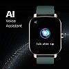  alt OG Bluetooth Calling, 1.69" HD Display with AI Voice Assistant, Built-in Games Smartwatch (Moss Green Strap, Regular)