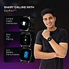  beatXP Marv Super with 2 TFT HD Display, BT Calling 24 7 Health Monitoring, IP68 Smartwatch (Black Strap, Free Size