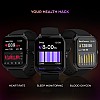  beatXP Marv Super with 2 TFT HD Display, BT Calling 24 7 Health Monitoring, IP68 Smartwatch (Black Strap, Free Size