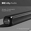 BoAt Aavante Bar 1600D/1650D with Dolby Digital & 3D Surround Sound 120 W Bluetooth Soundbar (Premium Black, 2.1 Channel)