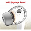 boAt Airdopes Atom 83 with 50Hrs Playback, Quad Mics ENx Technology & Beast Mode Bluetooth Headset (Ivory White, True Wireless)