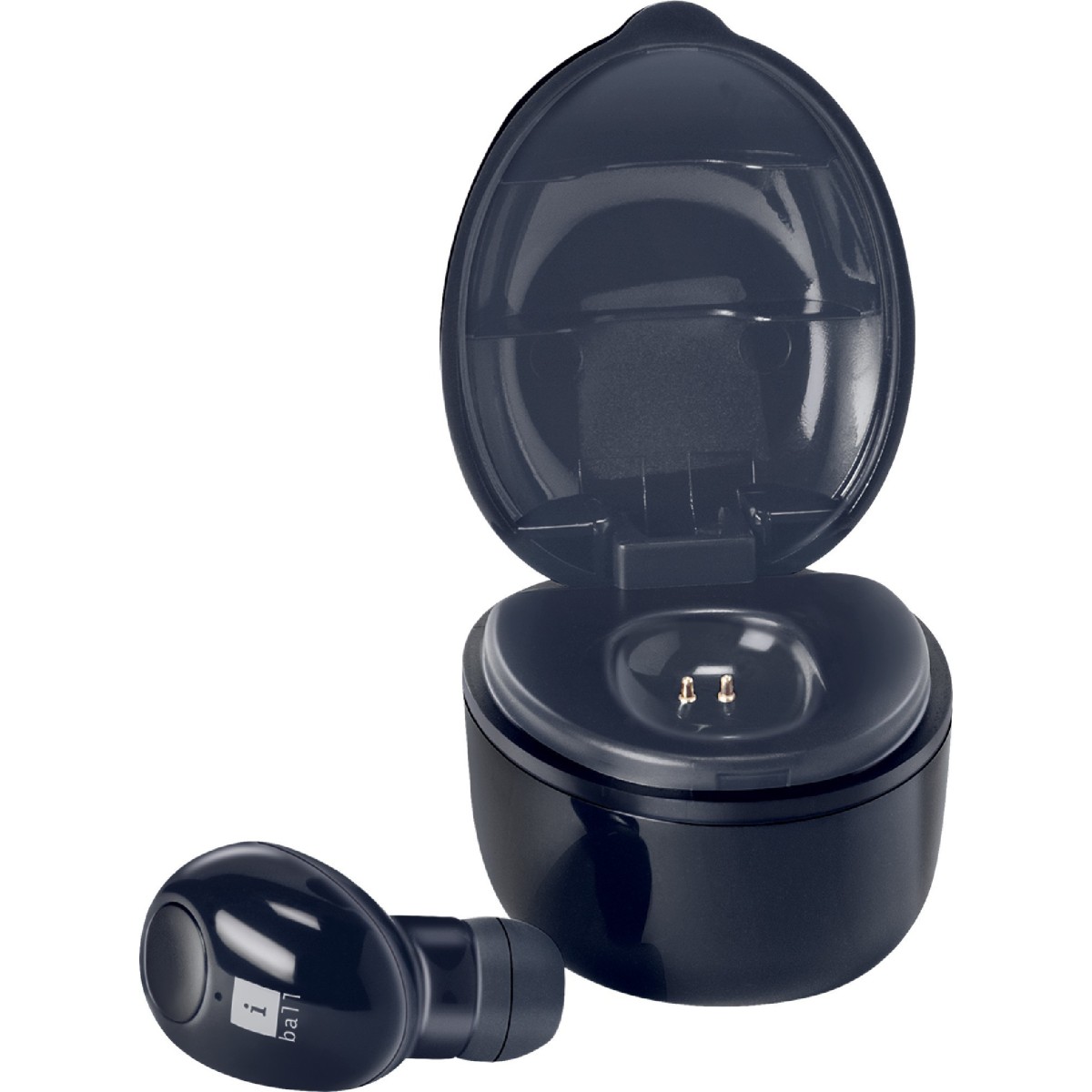 iball Nano Earwear Ring-dock B9 Bluetooth Headset (Black, In the Ear)
