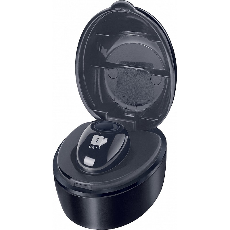  iball Nano Earwear Ring-dock B9 Bluetooth Headset (Black, In the Ear)