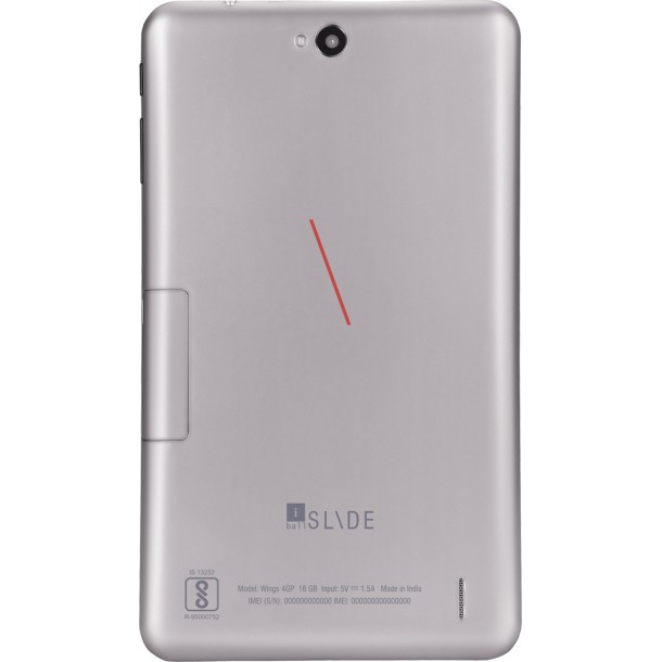 iball Slide Wings 4GP 2 GB RAM 16 GB ROM 8 inch with Wi-Fi+4G Tablet (Silver Chrome) iball Slide Wings 4GP 2 GB RAM 16 GB ROM 8 inch with Wi-Fi+4G Tablet (Silver Chrome)