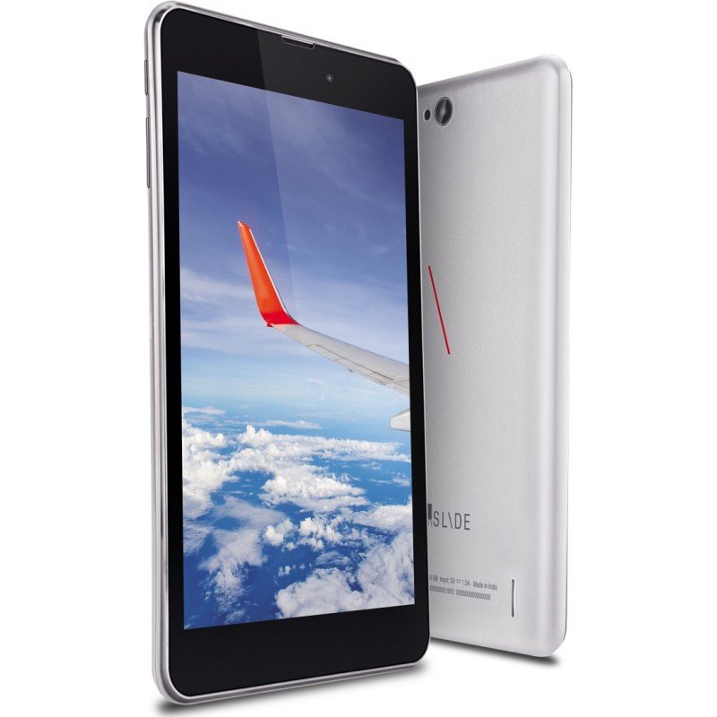 iball Slide Wings 4GP 2 GB RAM 16 GB ROM 8 inch with Wi-Fi+4G Tablet (Silver Chrome) 