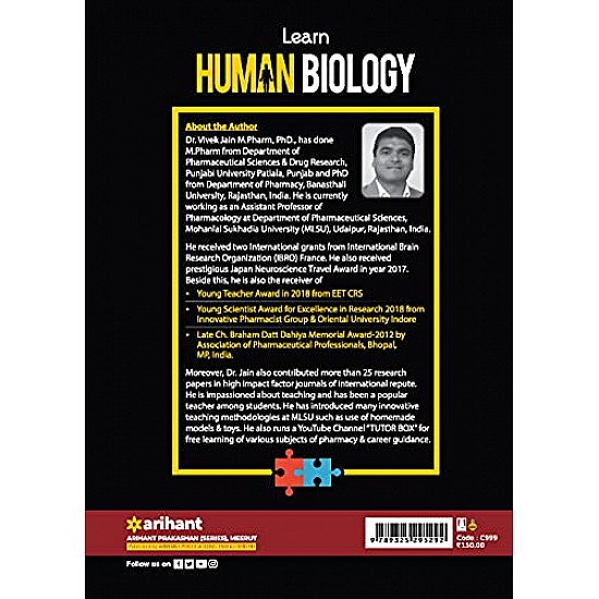 Learn Human Biology Through Crossword Puzzles Jumble Words and Spellation