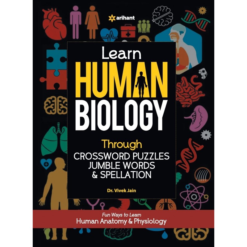 Learn Human Biology Through Crossword Puzzles Jumble Words and Spellation