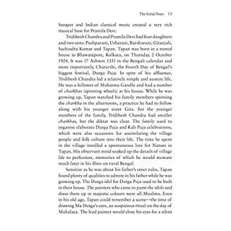 The Cinema of Tapan Sinha, An Introduction: The Authorised Biography