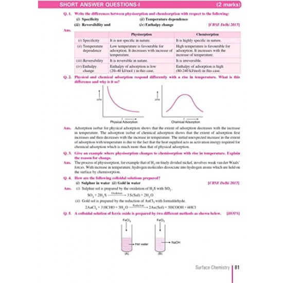 Xam idea Class 12 Chemistry Book For CBSE Term 2 Exam (2021-2022)