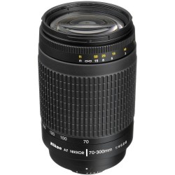 Nikon AF 70-300 mm f/4-5.6G Telephoto Zoom Lens for Nikon DSLR Camera Black 