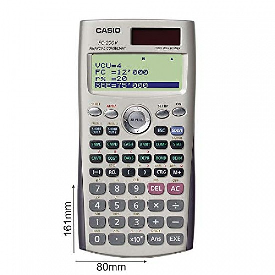 Casio FC-200V Financial Calculator