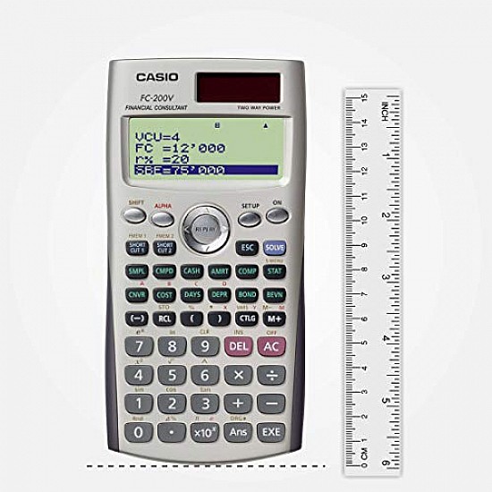 Casio FC-200V Financial Calculator