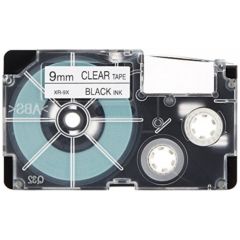 Casio XR-12X Label Printer Tape (Clear)